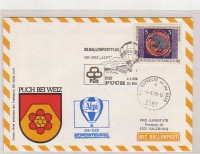 59. Ballonpost Puch bei Weiz 4.5.1978 OE-DZE-Alpi Brief